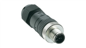 Złącze Do Samokonfekcjonowania M12 Męskie Proste 5-Pinowe Kodowane A Rsc 5B/7