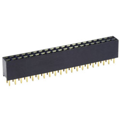 Connfly DS1023-2*4SF11 SIL Socket 2 Rows 4 Pins Per Row Standard