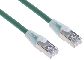 Kabel Ethernet Cat6 długość 1m Z zakończeniem RS PRO LSZH średnica 6mm