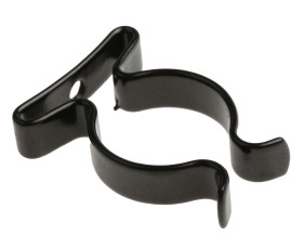 Zacisk sprężynowy średnica zacisku 25.4mm Stalowe średnica otworu 4BA szerokość całkowita 30.16mm RS PRO