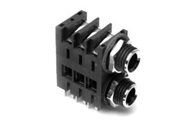 Złącze Jack 1/4 cala Żeński Gniazdo telefoniczne Płytka drukowana 10A