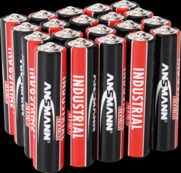 1501-0004 Industrial, alkaline battery, AAA (Micro), 20 pcs.