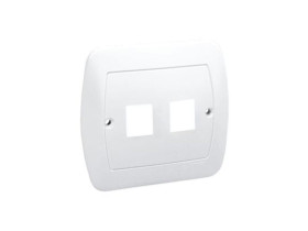 AKORD Pokrywa do gniazd teleinformatycznych biały PL-999/11 KONTAKT SIMON