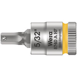 Wera 05003385001 8740 A HF Zyklop In-Hex 1/4&quot; Bit-Socket 5/32&quot; x 28mm