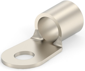 Uninsulated ring cable lug, 34-35 mm², AWG 2, 10 mm, M10, metal, 132104-2