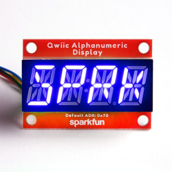 SparkFun Qwiic Alphanumeric Display - Blue