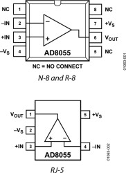 Low Cost, Single, 300 MHz Voltage Feedback Amplifier