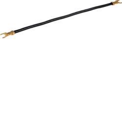 Przewód mostkujący 1P 6mm2 z końcówkami widełkowymi 25cm K67G