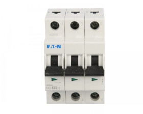 Wyłącznik nadprądowy 3P K 63A 10kA AC FAZ K63/3 278917
