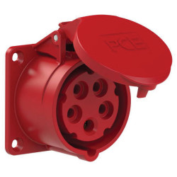 pieceE 425-6tt Add-On Socket 32A 5-Pin 400V Screwless Terminals