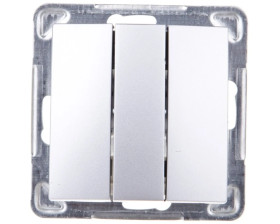 IMPRESJA Łącznik potrójny srebrny ŁP-13Y/m/18