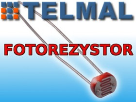 Fotorezystor 5mm GL5516 5K-10K Ohm