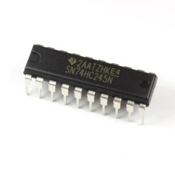 SN74HC245N 74HC245 Octal Bus Transceiver with Tri-State Outputs - CMOS - DIP20