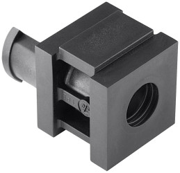 HellermannTyton 440-00012 Dysza pojedyncza VP-S_10-11_Ins-sgl-PL-BK (20), (D x S x W) 21.10 x 21.10 x 21.80 mm, tworzywo