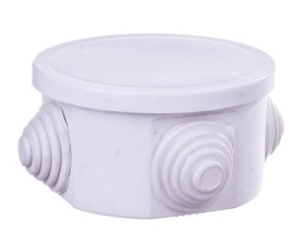 FAST-BOX Puszka hermetyczna n/t 65x35mm pusta IP55 biała 0240-00