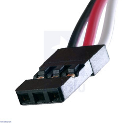 Pololu Twisted Servo Extension Cable 12" Female - Female