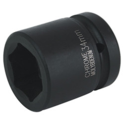 Sealey IS134 Impact Socket 34mm 1&quot;sq Drive