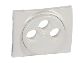 SISTENA LIFE Plakietka Pearl do gniazd TV-R-SAT 771573 LEGRAND