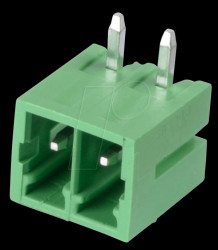 CTB932HD/2 Male connector - 2-pin, RM 3.5 mm, 90