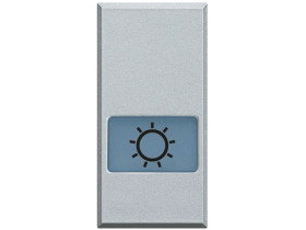 AXOLUTE Klawisz ŚWIATŁO 1 modułowy aluminium HC4921LA LEGRAND