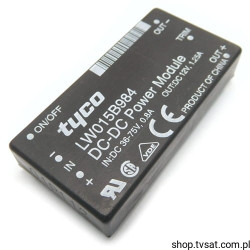 LW015B984 DC-DC 36-75V to 12V 1.25A THT TYCO
