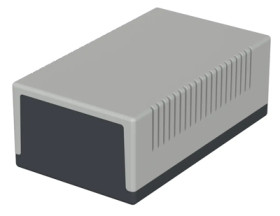 PS enclosure, (L x W x H) 188 x 110 x 70 mm, light gray/graphite gray, IP30, 05450200