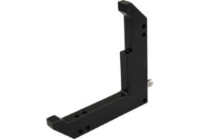 Czujnik optyczny kątowy 105x10x105mm rozstaw: 100mm 10-30V DC PNP/NPN NC/NO złącze M8 3-pinowe IP67 OW800572