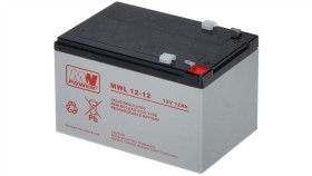 Akumulator Vrla Agm 12V 12Ah (Żywotność 10-12Lat) Mwl 12-12 T1