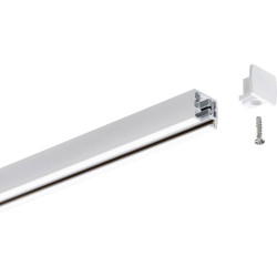 Paulmann 95497 URail End Caps Set High Voltage White 2-Piece Spare