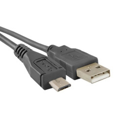 Qoltec Kabel USB A męski Micro USB B męski 1.8m