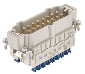 Harting 09332162648 Wstawka pinowa męska 16 Połączenie zacisku klatki 1 szt.