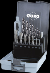 259004RO Einschnittgewindebohrer Satz 15-teilig, FLOWSTEP TIP HSS