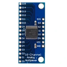 Smart Electronics CD74HC4067 Moduł płytki drukowanej ze 16-kanałowym multiplekserem analogowo-cyfrowym