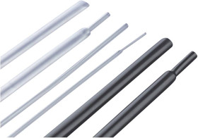 Hongshang 10354 Rurka termokurczliwa bez kleju przeźroczysty 19 mm 9.50 mm Współczynnik skurczu:2:1 Produkty w metrach b