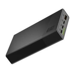Green Cell GC PowerPlay20S Powerbank 20000mAh 22.5W PD USB C z Szybkim Ładowaniem do iPhone 15 14 13 12 11 X