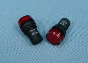 12V DC 22mm RED GQAD1622BSR12 KONTR.