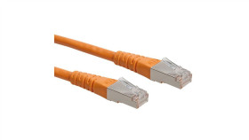 Kabel Krosowy Roline Cat.6 (Klasa E) S/Ftp (Pimf), Pomarańczowy, 0,5 M