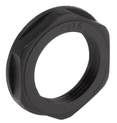 Nakrętka do dławnic kablowych gwint: PG16 Włókno szklane PA Czarny IP68 Lapp