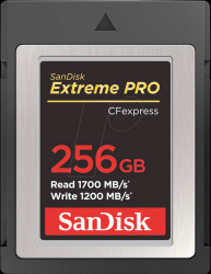 SDCFE-256G-GN4NN CF Express Memory Card 256 GB, Extreme Pro, Type-B