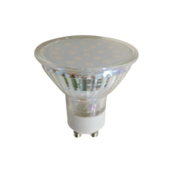 Żarówka LED 3,5W 250lm GU10 3000K 230V szklana 18SMD2835 Tris