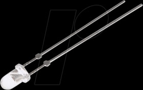 151034YS03000 LED, 3 mm, wired, yellow, 2600 mcd, 30°