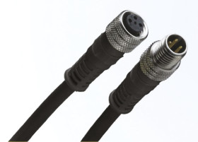 Przewód czujnik-siłownik Złącze A M8 liczba rdzeni 3 długość 2m Rodzaj A Żeńskie Złącze B M8