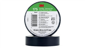 175Bk5e Taśma: Elektroizolacyjna W: 19Mm L: 20M Thk: 0,19Mm Czarny 200