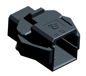 Obudowa złącza 6-pinowe 2-rzędowe raster: 2.5mm TE Connectivity Męski Montaż na panelu Dynamic 1000 Złącze