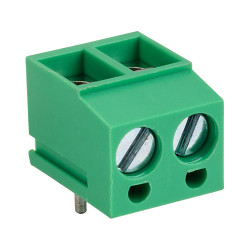 TruConnect 5mm Standard Profile 90 Degree 2 Way Terminal Block