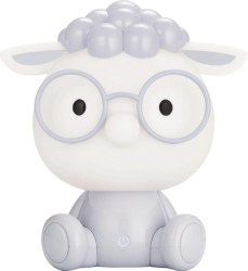 Lampa nocna OWCA kolor Szary, LED 3W 4000K - KDR-612-GR Zuma Line