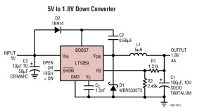 4.5A, 500kHz Step-Down Switching Regulator