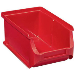 Allit 456205 Storage Bin 100x75x160mm Red High Load Capacity