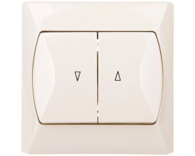 AKCENT Łącznik żaluzjowy beżowy ŁP-7A/01