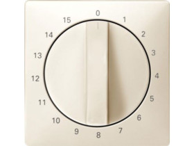 MERTEN Płytka czołowa System D wyłącznika czasowy obrotowy 15 minut kremowy MTN538344 SCHNEIDER ELECTRIC